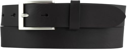BELTINGER Gürtel aus Vollrindleder 3 cm | Anzug-Gürtel für Damen Herren 30mm | Chino-Gürtel mit massiver Schnalle