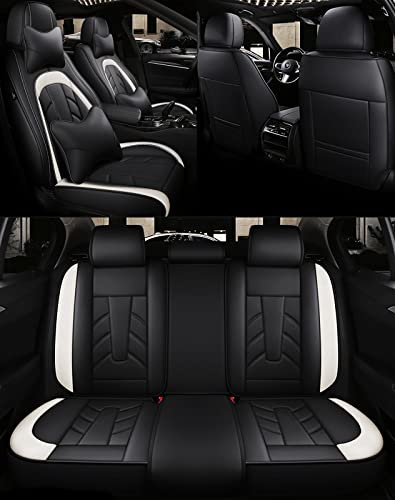 Prelea Sitzbezüge Auto Autositzbezüge Universal Set für VW Volkswagen up!/Cross up!/e-up!/eco up!/Touran/Golf CrossTouran/CrossTouran/Touareg/Tiguan/Taigo/Auto Zubehör