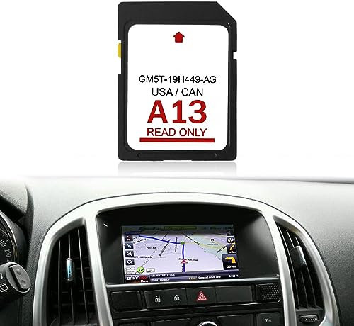 Lasted Navigation SD Karte A13, GM5T-19H449-AG, für US- und Kanada-Karten Sync Navigationssystem SD-Karte, kompatibel mit Ford/Lincoln F-150 Super Duty Edge Escape Expedition Explorer Focus MKC 2013