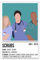 Minimalistisches Poster Scrubs, TV-Show, Leinwand-Poster, Wandkunst, Dekor, Bild, Gemälde für Wohnzimmer, Schlafzimmer, Dekoration, ungerahmt, 30 x 45 cm