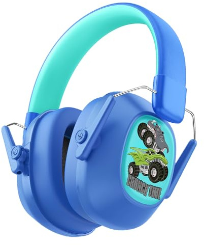 iClever EM01 Noise Cancelling Headphones for Kids Adults, SNR 29dB EarMuffs