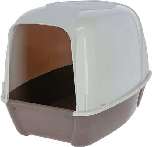 Kerbl Hobbyfarming Legenest, Legebox, Eierbox, braun, 52x39x39cm, Kunststoff, Hühner, zur Wandmontage geeignet