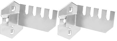 WHAMVOX Sturdy 2-Piece Saws Holder Rack Garage Tool Storage Sturdy Steel Hooks Easy Installation