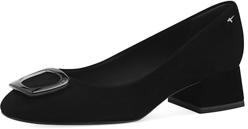 Tamaris Pumps Damen Blockabsatz schwarz,EU 41