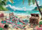 Summer Beach Seashell Puzzle Collection for Adults 1000 Piece, Hawaii Nature Scenery Jigsaw Puzzle Sea, Colorful Ocean Camping Puzzle