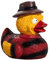 Goth Satanic Duck, klassische Horrorfilm-Charakter-Ente, Punk-Ente, Rock-Ente, Statue, 3D-Horrorfilm-Enten, handgefertigte Figuren, Ente – gruselige Horrorfilm-Enten, Sammlerstücke, Charakter-Ornament