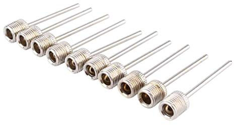 10 Pcs Sports Inflating Needle Pin Nozzle Football Basketball Soccer Ball Air Pump Professional design