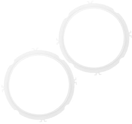 Zerodeko 2pcs Seal Pressure Cookers Pressure Cooker Replacement Gasket Silicone Pot Ring