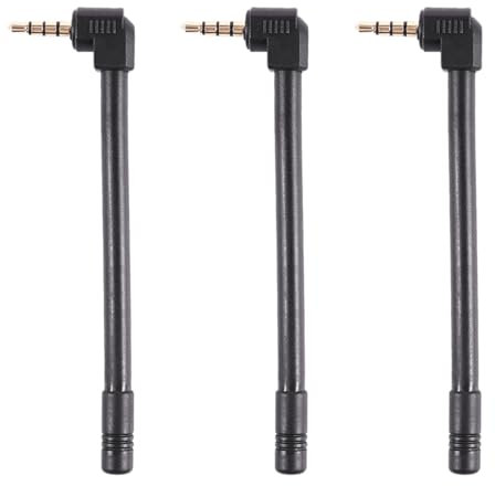 Oiqippnbv 3X 3.5DBI Signal Strength Booster Antenna for GPS,TV and Mobile Cell Phone 3.5mm