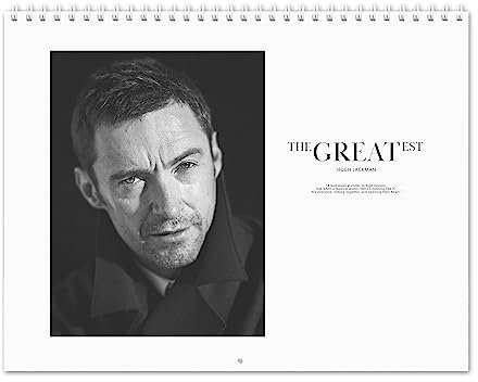 Hugh Jackman Vol.2-2026 Wall Calendar