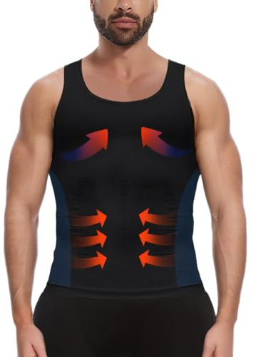 MEETWEE Tank Top Herren, Sportshirt Ärmellos Achselshirts Muskelshirt Unterhemd Funktionsshirt Tankshirt für Training Fitness Bodybuilding