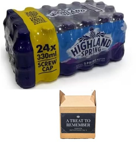 Highland Spring Still Spring Water Screwcap 330ml - Pack of 24