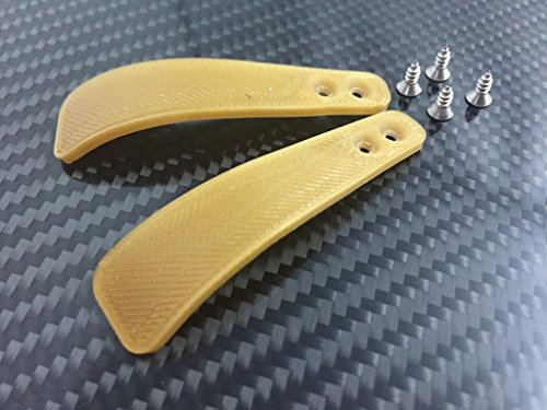PS4 Controller PaddlesGLATT, inkl.Edelstahlschrauben, Verschiedene Farben (gold)