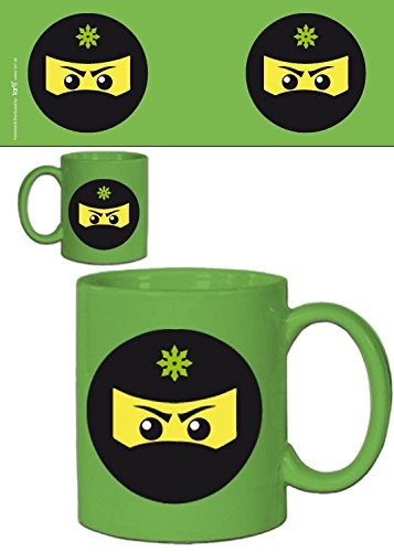 1art1 Gaming Ninja Icon, Grün Foto-Tasse Kaffeetasse 9x8 cm