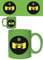 1art1 Gaming Ninja Icon, Grün Foto-Tasse Kaffeetasse 9x8 cm