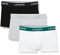 Lacoste Herren 5H3389 Boxershorts, Noir/Blanc-Argent Chine, L (3er Pack)