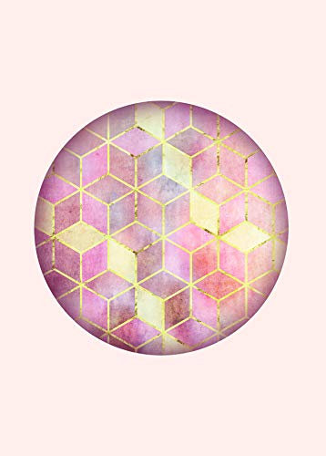 Komar Wandbild | Mosaik Circle Rosso | Poster, Bild, Wohnzimmer, Schlafzimmer, Dekoration, Kunstdruck | ohne Rahmen | P093A-50x70 | Größe: 50 x 70 cm (Breite x Höhe)