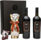 Geschenkset Rotwein Primitivo Barone Pelletti mit Schokoladentrüffeln und Feigen in Schokolade | Präsentkorb Wein und Schokolade für Männer und Frauen zum Geburtstag, Hochzeit und Jubiläum