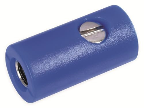 Modellbahn Muffen 2.6 mm 10 St. ohne Querloch Blau 07726
