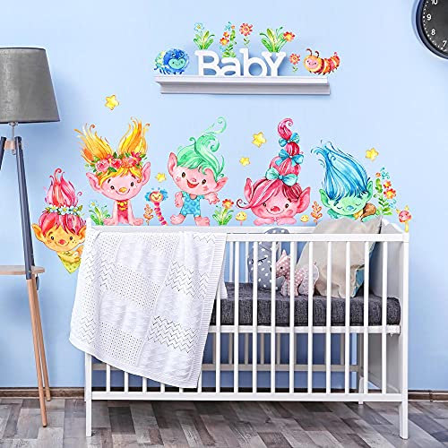 kina - UVB00585 Deko-Aufkleber, bedruckt, PVC, Aufkleber für Kinderzimmer, Größe 130 x 30 cm