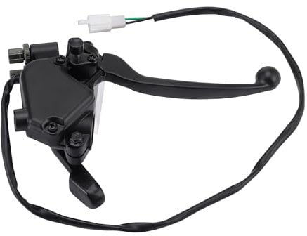 GOOFIT 7/8 accélérateur de Pouce avec Manchon en Caoutchouc Remplacement de l'ensemble de Levier de Frein Double pour 50cc 70cc 90cc 110cc 125cc Taotao Mini Moto Quad Pit Dirtbike ATV Quad Go Kart