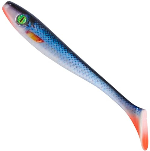Balzer 20cm 45g Pike Collector Shad - Gummifisch, Farbe:Weissfisch