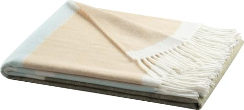 biederlack Plaid Blockstripe Baumwollmischung schlif Größe 130x170 cm