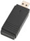 Adattatore WIFI, Materiale ABS, Trasmissione Rapida USB 3.0 e BT 5.0, Trasmissione 1300 MBps, Doppia Frequenza 2,4/5 GHz, Antenna Anti Jamming Integrata per Windows