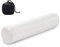 Findigit Cuscino Memory Foam Cilindrico, Cuscino Cervicale e Lombare Rotondo, Cuscino Lungo Imbottito per Collo, Bianco