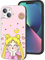 CHENQIAOHU Kompatibel mit iPhone 14 Hülle, Ganzkörperschutz Stoßfeste Schutzhülle Slim Thin Cover (Anime-Sailor-Moon-Magic-6)