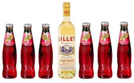 Sommeraperitif-Set Lillet Blanc 17% Vol. 0,75l & Pomegranate 6x0,2l inkl. 0,90€ MEHRWEG Pfand