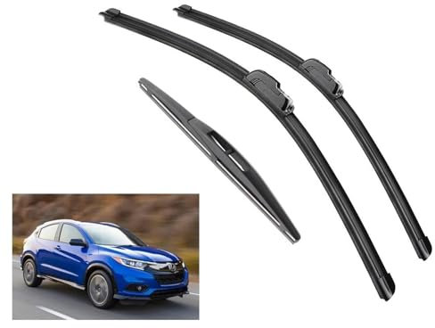 Auto Für Honda HR-V Vezel 2013 2014 2015 2016 2017 2018 2019 Vorne Hinten Wischer Klingen Pinsel Cutter Zubehör J Haken Scheibenwischer