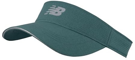 New Balance Men's, Women's, Unisex Performance Lightweight Visor, Stylish and Functional for Casual and Athletic Wear, One Size, New Spruce