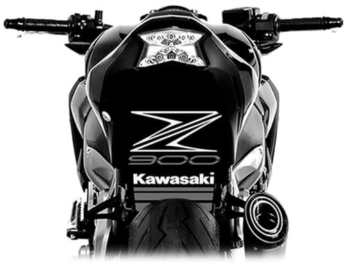 Radlauf-Sticker, Design Z-STREET EVO, kompatibel mit Kawasaki Z900/Z900E (GREY)