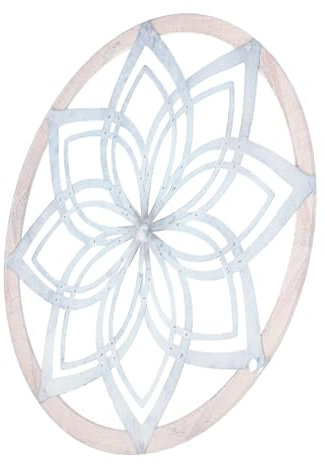 PRETYZOOM Bauernhaus Wanddekoration Rundes Cottage Feine Handwerkskunst Wandkunst