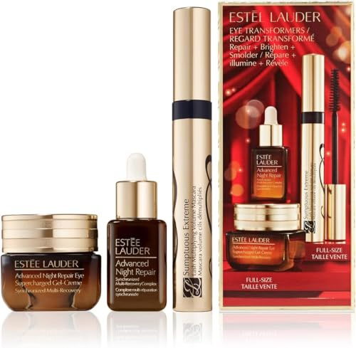 Estée Lauder Advanced Night Repair Set, Serum, Augengel-Creme, Mascara