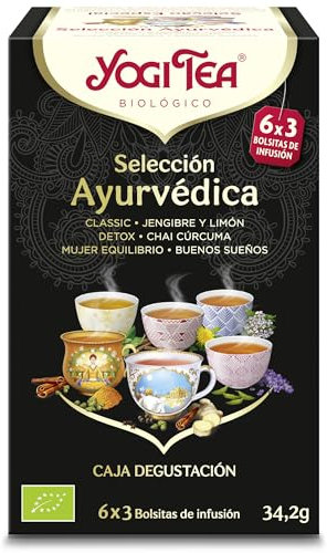 Yogi Tea, La Collezione, 6 Tè con 3 bustine per confezione, 6 confezioni da 18 bustine (108 bustine in totale), ideali come regalo