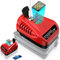 Tragbares USB-Ladegerät für Einhell 18V Batterie mit Type C PD2.0 100W (Max) Ausgang, kann Batterie Aufladen,für PXBP-300 PXBP-600 PX-BAT52 mit 1 USB QC3.0 Port für Telefon Ladegerät Adapter