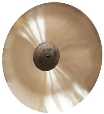 Platillo Chino De Aleación De Bronce De 16 Pulgadas, Serie Moderna, Martillado A Mano, Para Batería