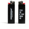 Feuerzeug mit Call Me If You Miss Me Druck in Schwarz - Feuerzeug mit Spruch - Geschenkinspiration - Couple Gift - Partner Geschenke (1)