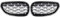 Auto Gitter Front Kühlergrill für BMW E60 E61 5-serie 550I 535I M5 2003-2010, Maßgeschneidertes Unterhaubengitter Kühlergrill Haubengrill Grillverkleidung Ersatzzubehör