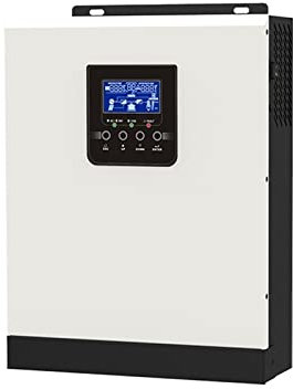 AEPQBGQJ Onduleur Solaire Hybride 3000VA 2400W 220V 50A PWM 3KVA onduleur à Onde sinusoïdale Pure 50/60HZ Hors réseau 24V Chargeur de Batterie onduleur Solaire