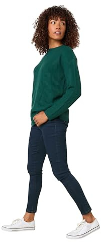 M&Co Funnel Neck Knitted Jumper - Women's