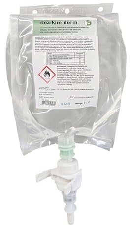 MAUL Desinfektionsmittel farblos Nachfüllpack für Waschräume 6 Stück | praktischer Vorratspack, schnell griffbereit im Waschraum, unkompliziertes Nachfüllen, saubere Anwendung, kartonverpackt