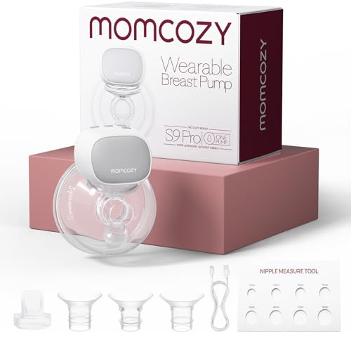 Momcozy S9 Pro Tiralatte Elettrico Indossabile Mani Libere 24mm 285mmHg