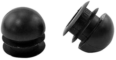 Sunniland Terrassenbeinschoner 7/8, rund, Schwarz, 25 Stück