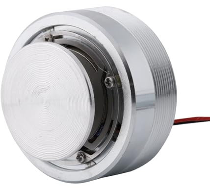 FTVOGUE Resonanz-Lautsprecher Lautsprecher Thunder von Allem Vibrationslautsprecher Vibration Starke Basslautsprecher Alle Frequenz Resonanz 50mm 2Inchl(4 Ω 25 w)