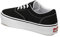Vans Doheny Platform, Zapatillas Mujer, Negro (Canvas/Black/White), 39 EU