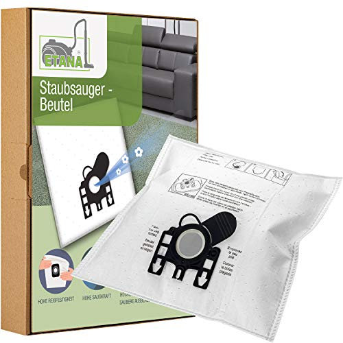 Etana vacuum cleaner bags suitable for Hoover Tpp2110 I Tpp 2110 Purepower 2100 Watt I Pure Power Tpp 2110-10 dust bags