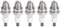 5Pcs Spark Plugs, L7T Ignition Plug for BM6A BPMR7A RCJ6Y RCJ7Y WSR5F 33cc-49cc Trimmer Blower